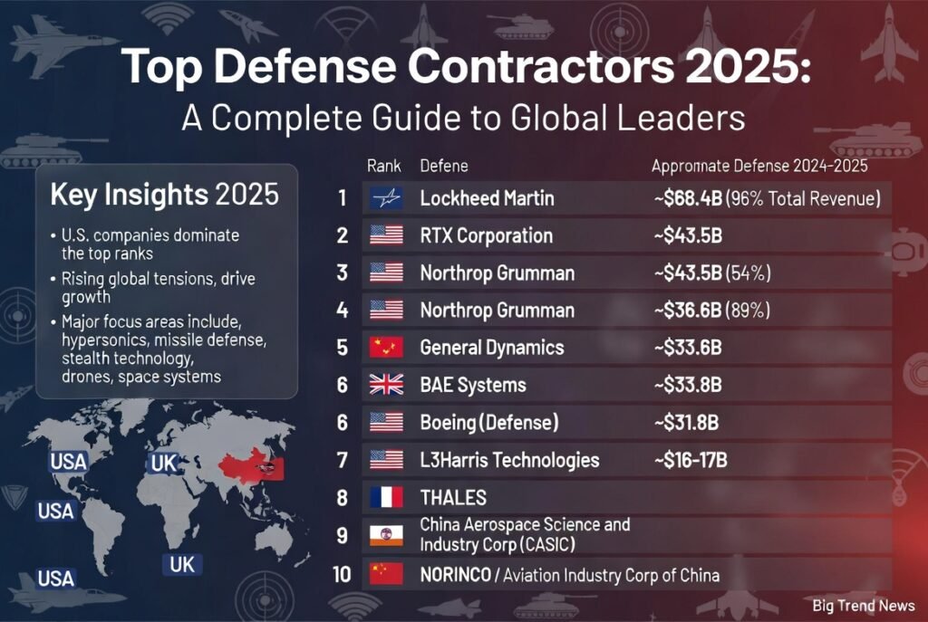 Top Defense Contractors