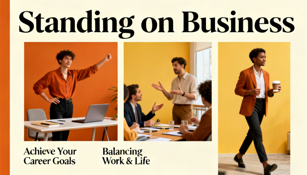 standing on business