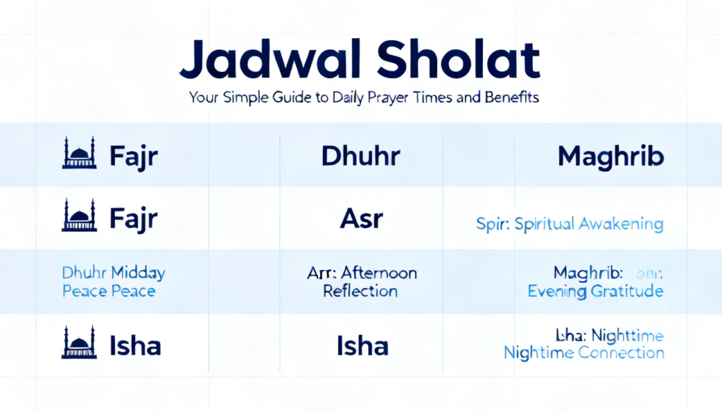 jadwal sholat